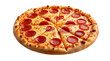 © johndaly - Pepperoni Pizza: A mouthwatering, freshly baked pepperoni pizza with a golden crust and perfectly melted cheese. Ideal for food lovers, culinary blogs, and restaurant menus.
