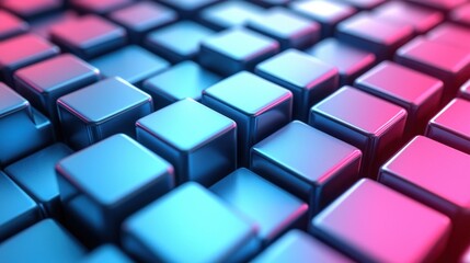 abstract geometric cubes