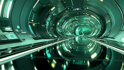 Poster - High Tech Tunnel Generative AI