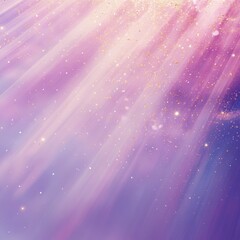 Aufkleber - Ethereal Gradient with Golden Sparkles: A Dreamy Blend of Lavender, Pink, and Purple Streaks Creates a Shimmering, Soft Abstract.