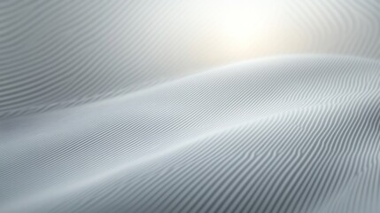 Poster - Abstract Wavy Background with Smooth Lines and Soft Lighting Effect
