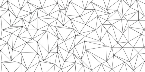 Leinwandbilder - Abstract low poly geometric triangle grid background. Mockup isolated on white background. Retro of geometric shapes. Stock vector technology graphic web design wallpaper template, vector illustration