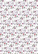 © Sophie Rivière - ornemental flower pattern