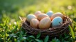 © ulum - Colorful Easter Eggs in a Nest