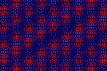 Aufkleber - triangular halftone texture retrowave vector geometric technology abstract background. half tone tri