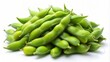 © HAZERA - Fresh Edamame on White Background.