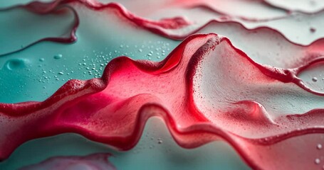 Poster - abstract background featuring a frosted glass texture.