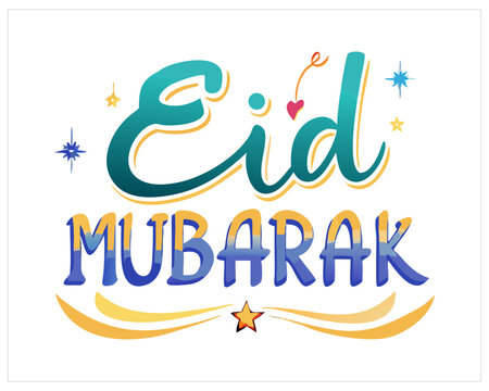Eid Mubarak Vector 2025 free SVG Download