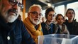 © Anat art - Diverse group engaged in vibrant voting activity at a community center promoting democracy and inclusivity