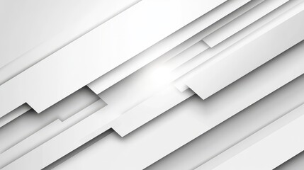 Poster - Sleek Silver Stripes Modern Abstract Background Design.