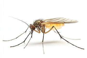 gnat isolated on white background