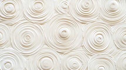 Poster - White Abstract Spiral Pattern Texture Background Design.