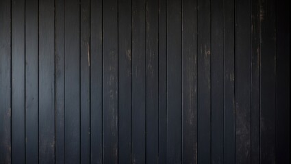 Poster - dark wooden plank backdrop wallpaper painted wood surface
