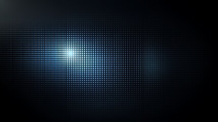 Poster - Dark blue background with dotted patterns, vector illustration. Abstract technology and digital concept design 