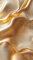 Poster - Golden Silken Waves