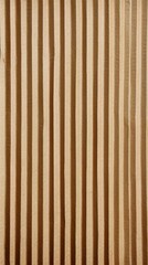 Poster - Corrugated Cardboard: Uniform vertical ridges and shadows create a tactile and textural abstract pattern.