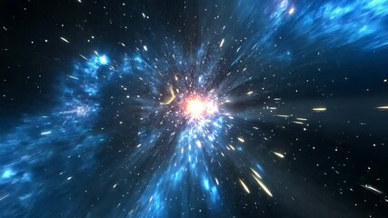Poster - Cosmic Voyage: A stunning visualization of a journey through space, a dazzling array of stars and celestial bodies, offering a sense of wonder and infinite possibility.