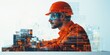 © DARPANA - Engineer with augmented reality interface for industrial design process