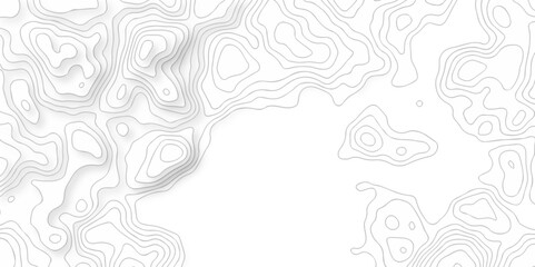 Poster - topo contour map on white background, topographic contour lines. seamless pattern with lines topogra