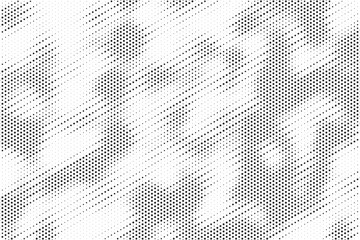 Aufkleber - halftone background vector, abstract backdrop design with two tone pattern and copy space for edit y
