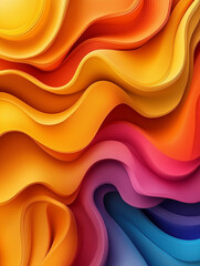 Wall Mural - Gentle abstract visuals for web use.