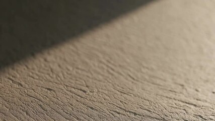Poster - Shifting sunlight creates dynamic shadows across textured surface in slow movement
