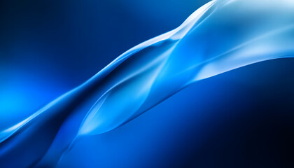 Poster - Dynamic Blue Abstract Background Ideal for Business Presentations