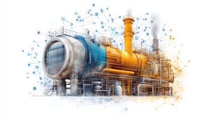 Poster - Smart Oil Refinery Utilizing IoT Technology for Advanced Pipeline Monitoring and Management
