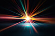 © Bunny creation - Vibrant light rays radiate from a central point, creating a dynamic visual effect.
