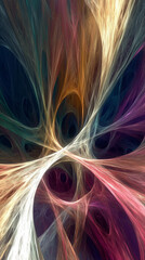 Wall Mural - Fresh color scheme vertical abstract background for mobile phones.