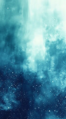Wall Mural - Vertical space nebula background for mobile phones.