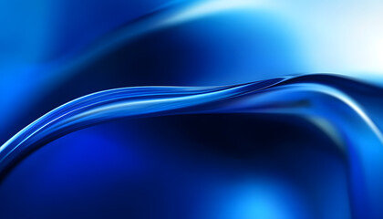 Poster - Dynamic Blue Abstract Background Ideal for Business Presentations