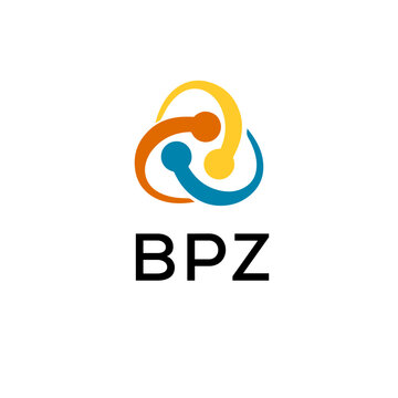 BPZ creative minimalist letter logo.