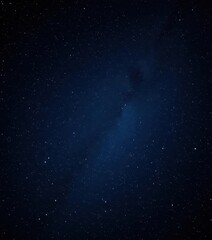 Wall Mural - Vast, inky black night sky brimming with countless twinkling stars, shine, stars
