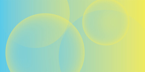 Poster - 3d colorful abstract background overlap layer on bright space with circles effect decoration. modern