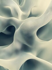 Poster - Generative AI a simple, minimalist, and elegant wallpaper design featuring soft, wave-like patterns or subtle geometric textures, professional and modern background, cool simply elegant wallpaaper