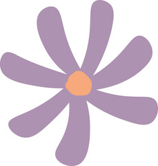 Wall Mural - hand drawn flower head