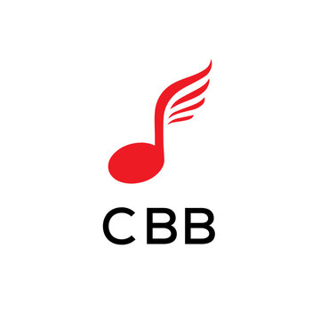 CBB creative minimalist letter logo.