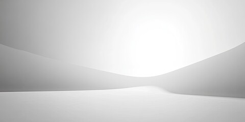 Poster - Abstract grayscale interior
