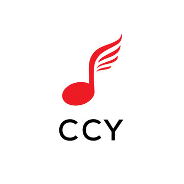 CCY creative minimalist letter logo.