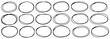 © vaibhavapradayaka - Set of doodle ellipses. Scribble ovals, bubbles to circle and highlight text. Pencil or pen graffiti bubble or ball draft illustration. Black paint marker circles. Vector illustrator