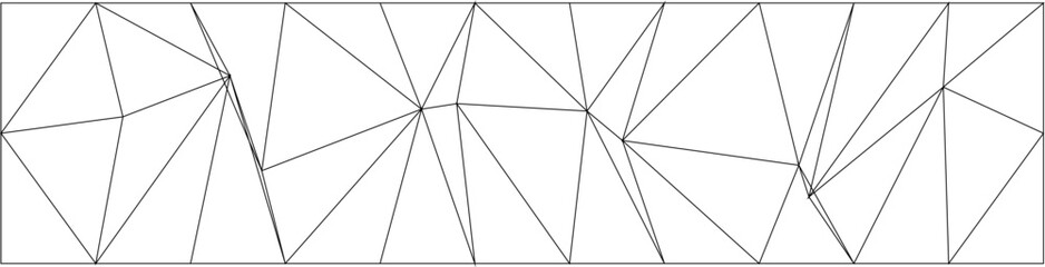 Poster - Abstract geometric pattern with triangular shapes for minimalist design and modern art concepts.