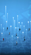 © master1305 - People walking across puzzle-shaped digital surface with luminous data streams, illustrating connection, integration and business collaboration through modern technologies. Collage with 7 models.