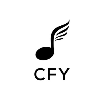 CFY creative minimalist letter logo.