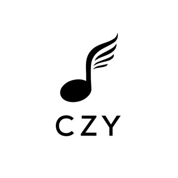 CZY creative minimalist letter logo.