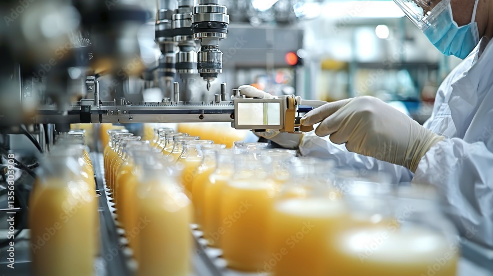 Food safety inspection of fresh milk using refractometer in laboratory ...