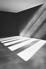 Leinwandbilder - A balanced interplay of light, space, and form--minimal yet emotionally radiant,