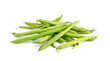 © nata777_7 - Green beans pile isolated on white background