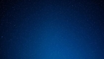 Wall Mural - Abstract cosmic night sky, twinkling stars on deep blue background, illustration, sparkle