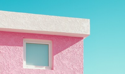Poster - niches are featured in this abstract background image of contemporary architecture